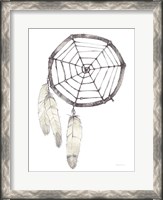 Framed Dream Catcher Follow Your Dreams Neutral Crop