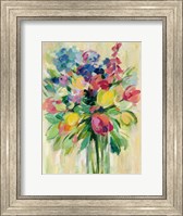 Framed Earthy Colors Bouquet II
