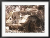 Framed Vintage Truck