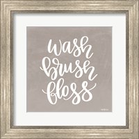 Framed Wash, Brush, Floss