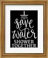 Framed Shower Together