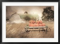 Framed Pumpkin Harvest