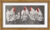 Framed Chook, Chook, Chook