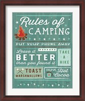 Framed Comfy Camping I