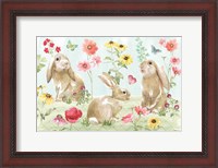 Framed Sweet Bunnies I