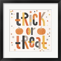 Retro Halloween II Framed Print