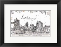 Framed Skyline Sketches IV