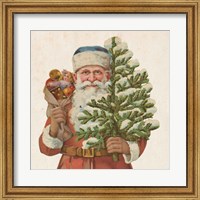 Framed Victorian Santa IV