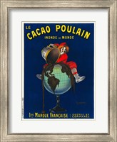 Framed Le Cacao Poulain Inonde le Monde, 1911