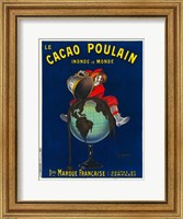 Framed Le Cacao Poulain Inonde le Monde, 1911