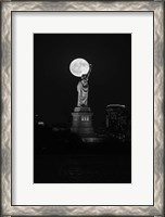 Framed Full Moon New York