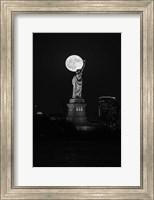 Framed Full Moon New York