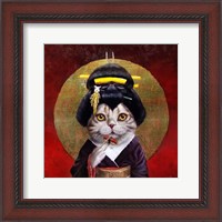Framed Kyoto Kitty
