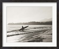 Framed BW Surfer No. 3