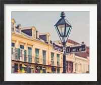 Framed Rue de la Levee