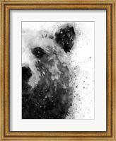 Framed Bear At Attention