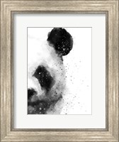 Framed Panda At Attention