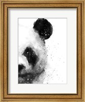 Framed Panda At Attention