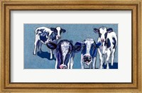 Framed Four Cows