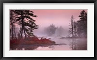Framed Pink Fog