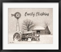 Framed Country Christmas