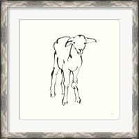 Framed Line Lamb