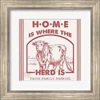 Framed Vintage Farmhouse IV