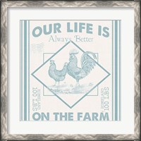 Framed Vintage Farmhouse III