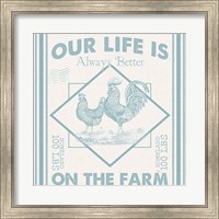 Framed Vintage Farmhouse III