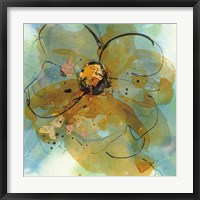 Amber and Leaf II Framed Print