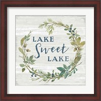 Framed Lakeside Retreat V