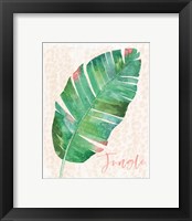 Framed 'From the Jungle X' border=