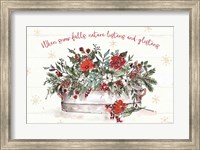 Framed Lighthearted Holiday I