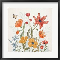 Spiced Petals II Framed Print