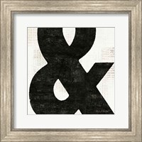 Framed Punctuated Black Square  III