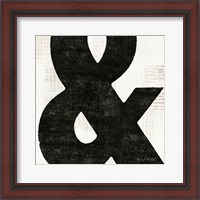 Framed Punctuated Black Square  III