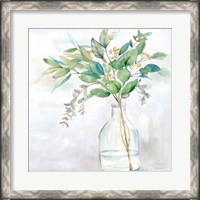 Framed Eucalyptus Vase I