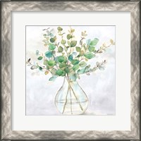 Framed Eucalyptus Vase II