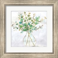 Framed Eucalyptus Vase II