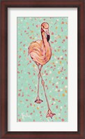Framed Flamingo Panel II