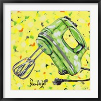 Framed Kitchen Sketch Mixer