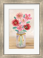 Framed Floral Jar II