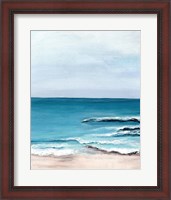 Framed Oceanside View I