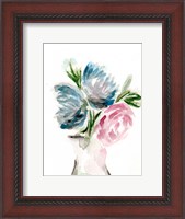 Framed Floral Vase I