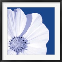 Framed Flower Pop blue III