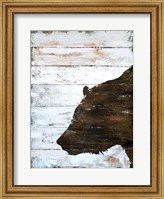 Framed Wild Bear portrait