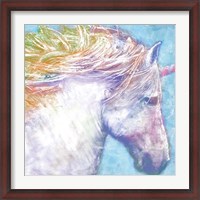 Framed Colorful Unicorn