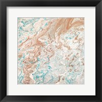 Framed Wild Lagoons Abstract