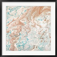 Framed Wild Lagoons Abstract