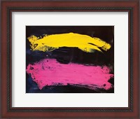 Framed Bright Abstract landscape